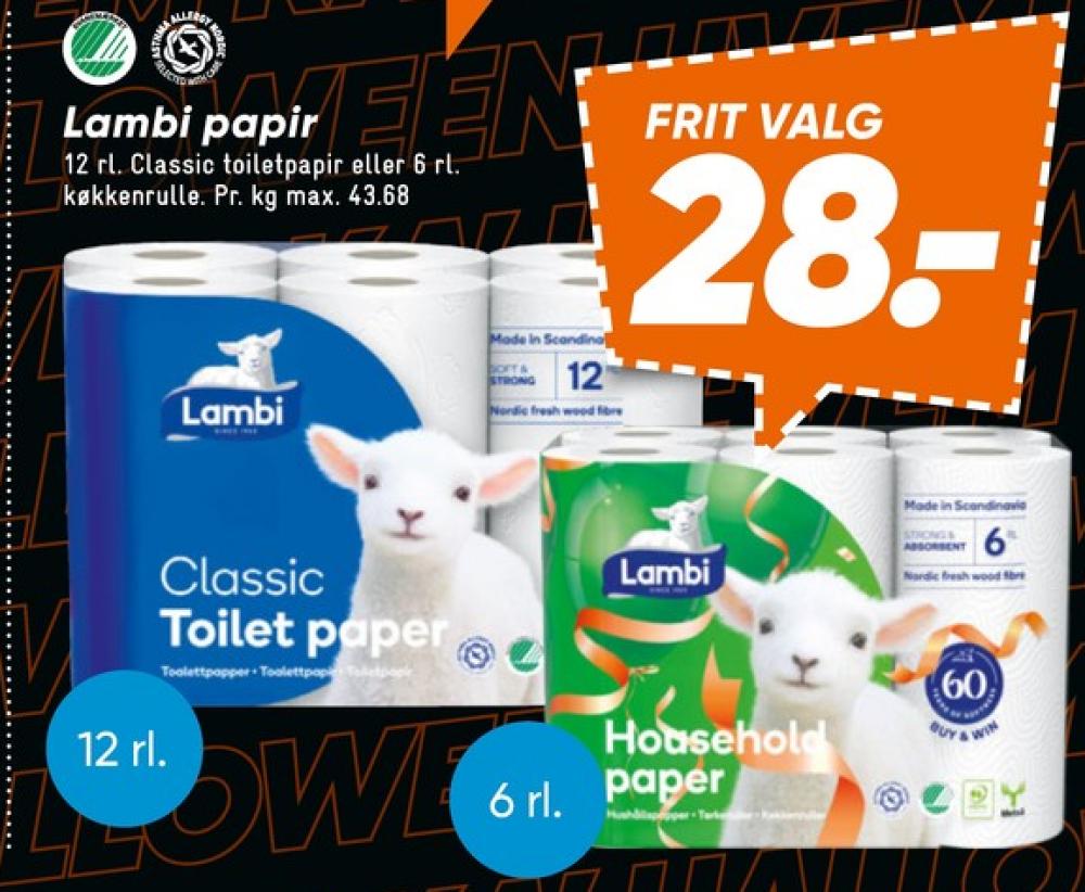 Lambi Classic, Køkkenrulle