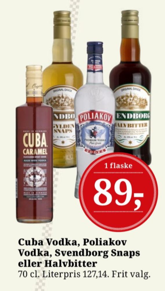 Cuba Caramel, Vodka