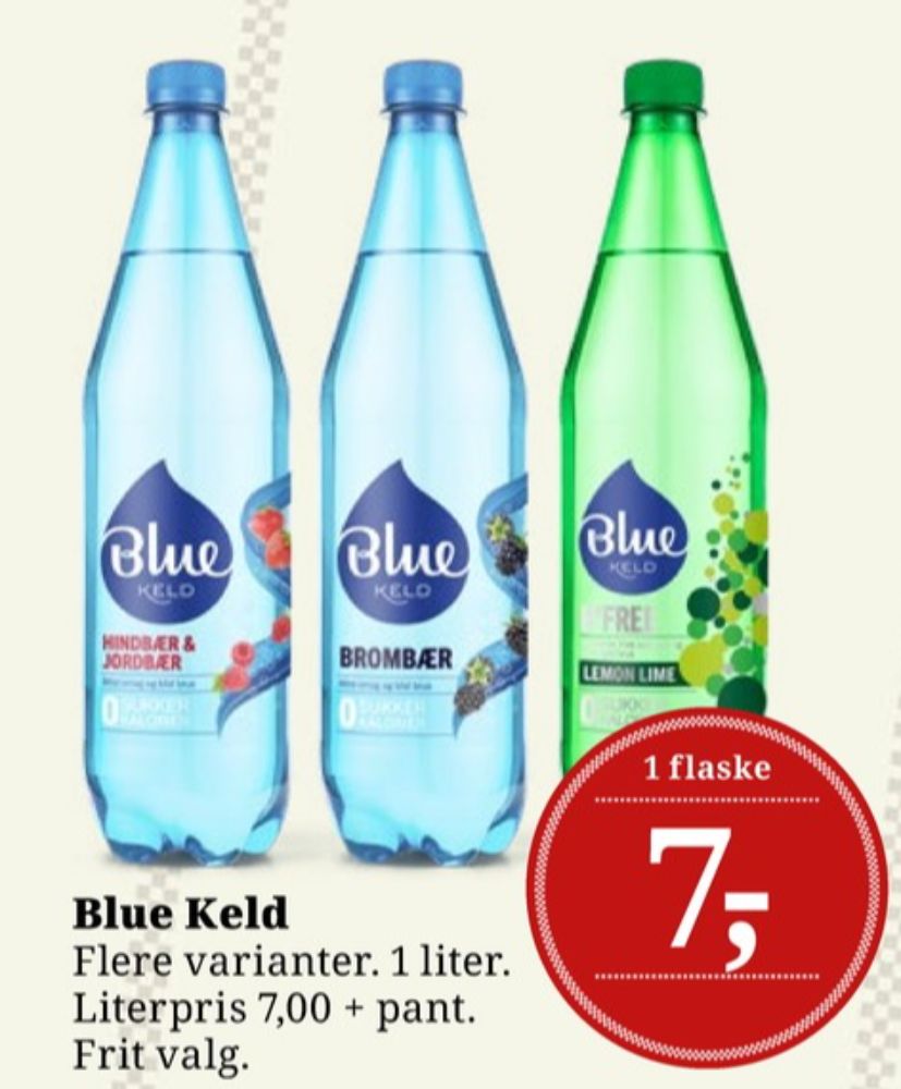 Blue Keld Brombær, Mineralvand med brus og brombær