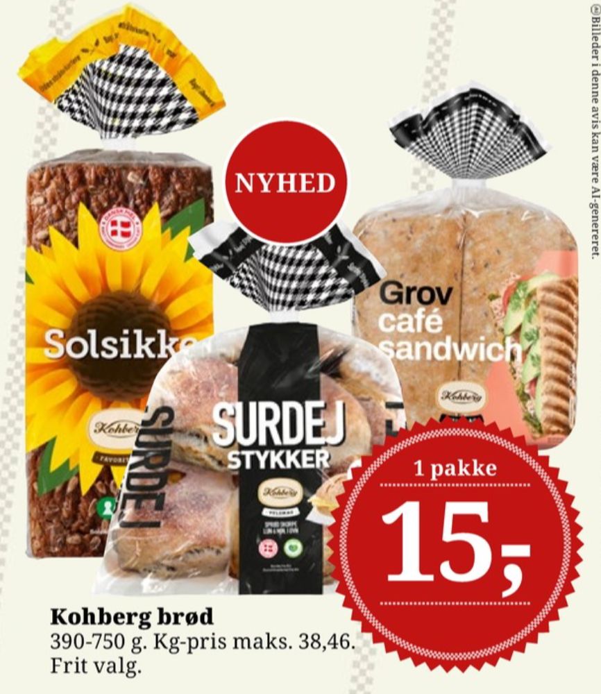 Kohberg, Surdejstykker