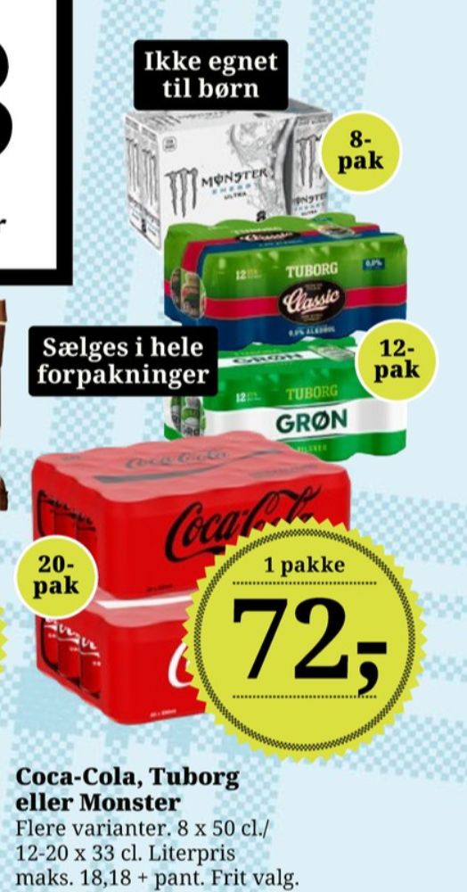 Coca Cola, Cola 20 pk