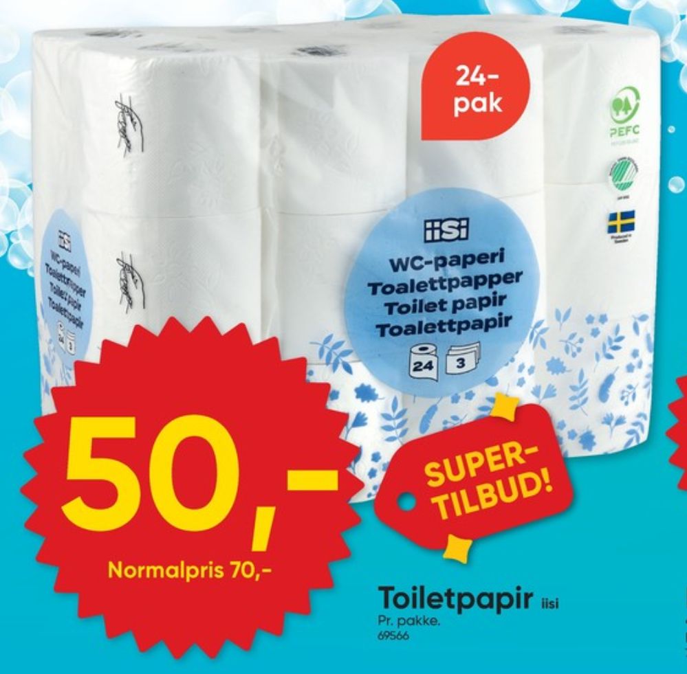 iiSi, Toiletpapir