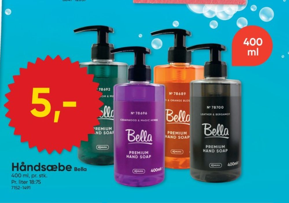 Bellecare, Flydende sæbe