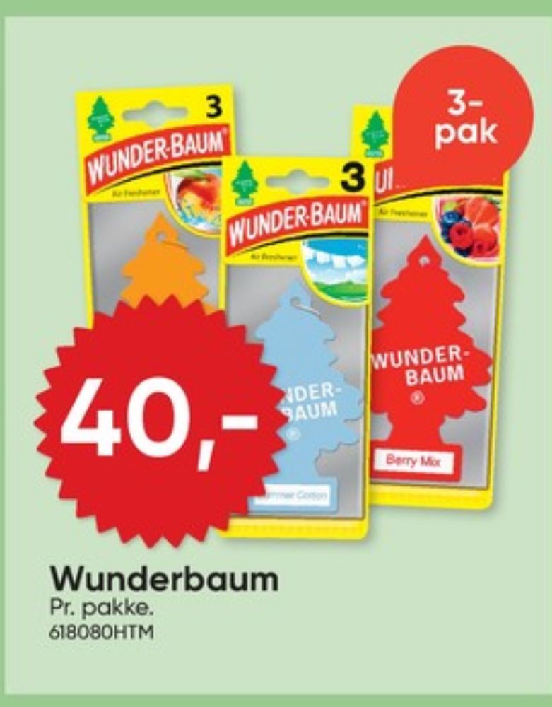 Wunderbaum, Luftfriskere