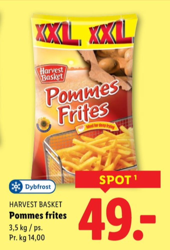 Harvest Basket, Pommes Frites