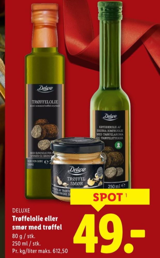 Deluxe, Trøffelsmør
