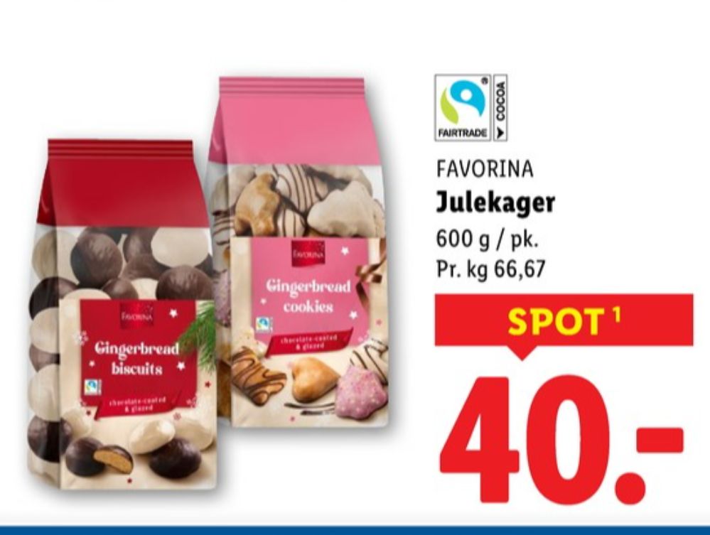 Favorina, Gingerbread Cookies