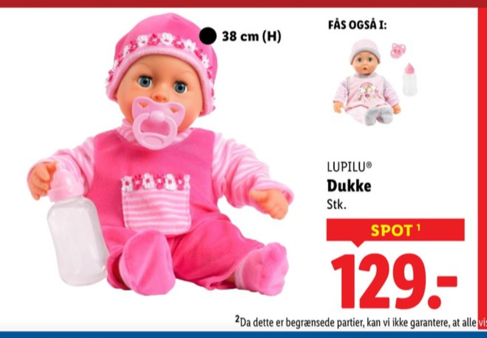 Lupilu, Dukke