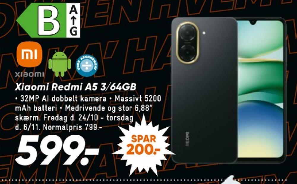 Xiaomi Redmi A5, Mobiltelefon