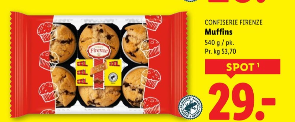 Confiserie Firenze, Muffins