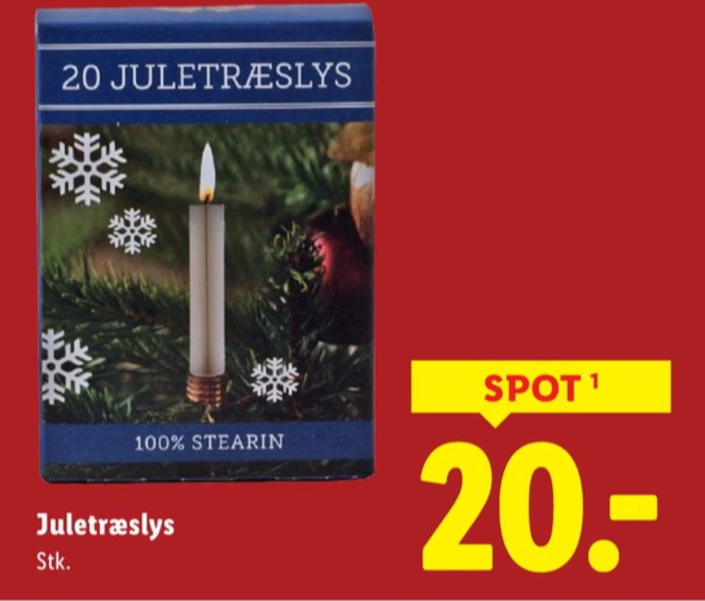 Juletræslys