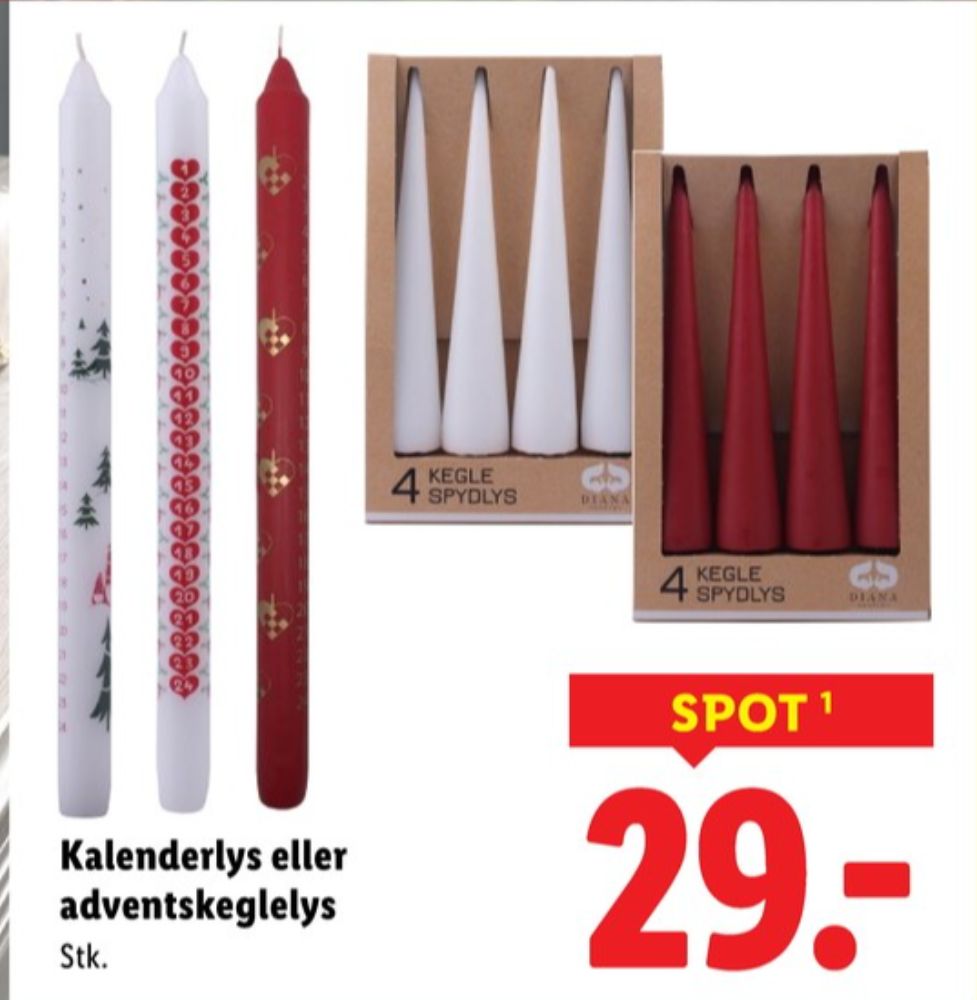 Diana Lys, Adventslys