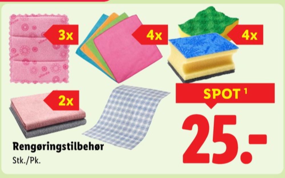 Vileda, Rengøringssvampe