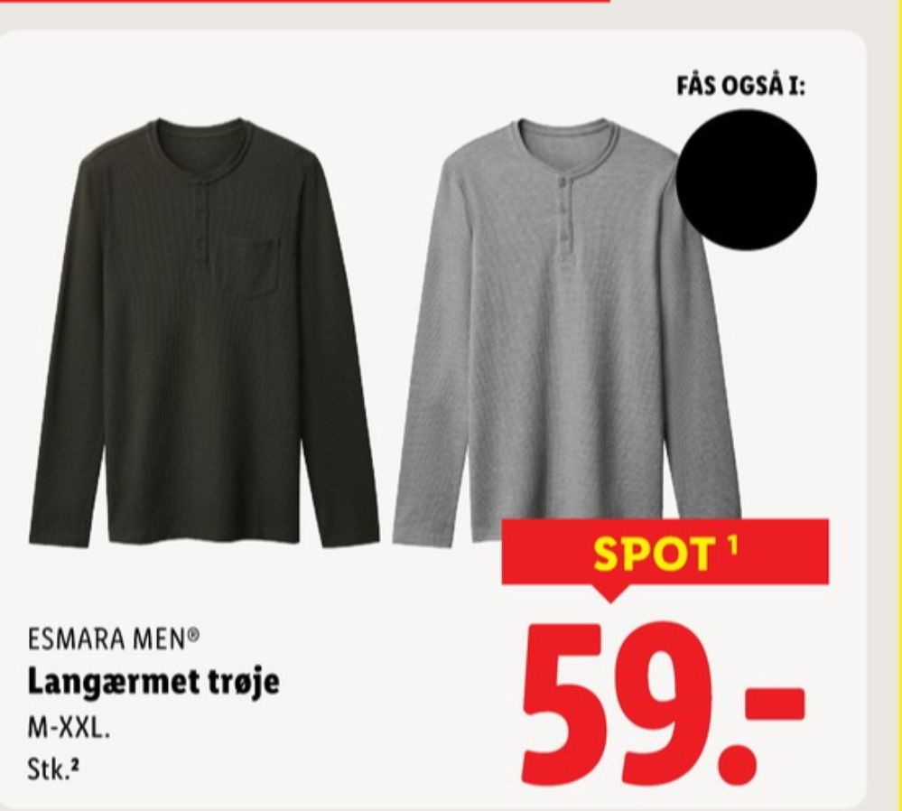 Esmara Men, Trøje