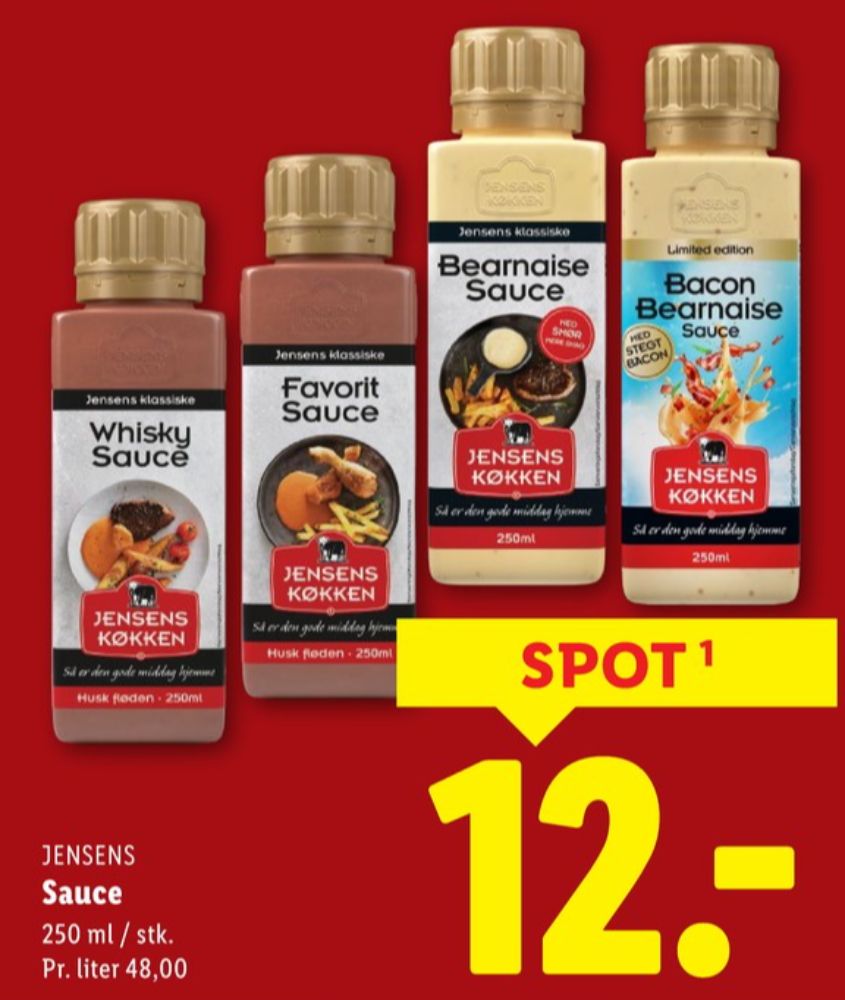 Jensens Køkken, Bacon Bearnaisesauce