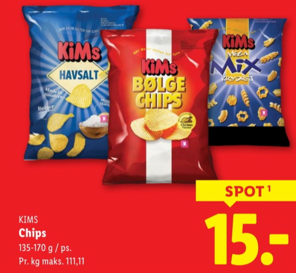 Kims, Bølgechips