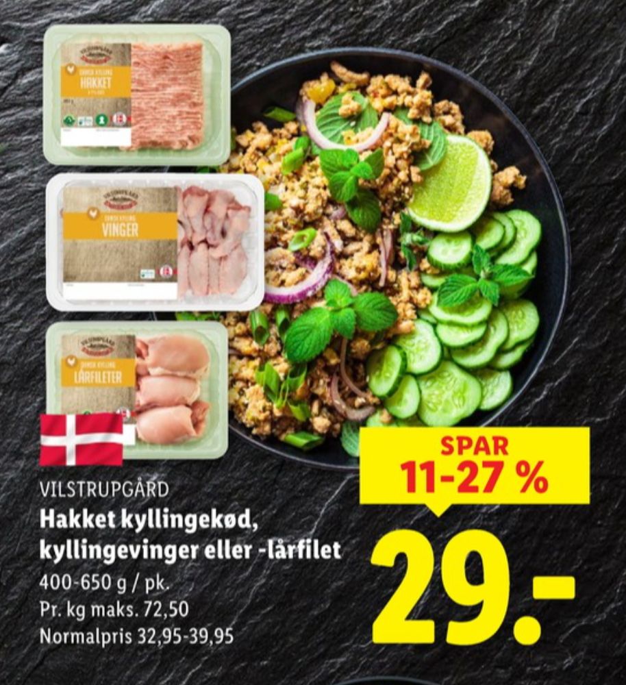 Vilstrupgård, Kyllingevinger