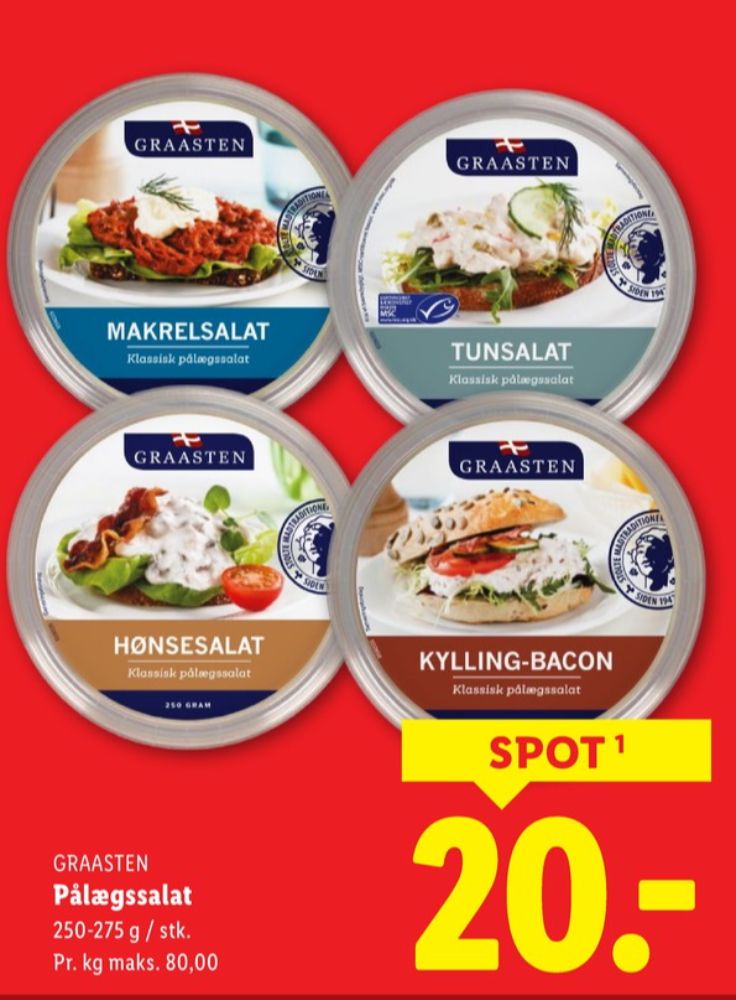 Graasten, Makrelsalat