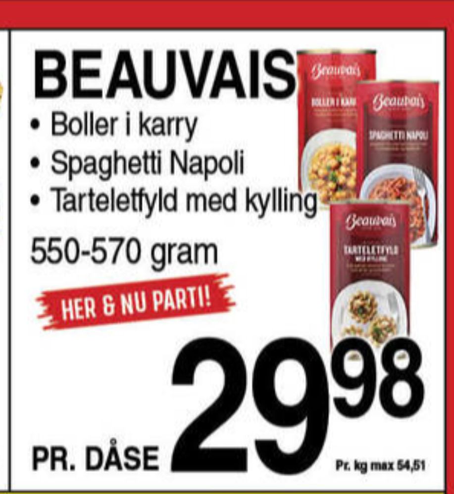 Beauvais, Boller i Karry