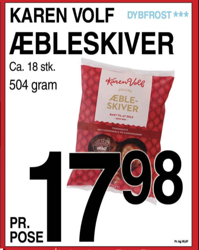 Karen Volf, Æbleskiver