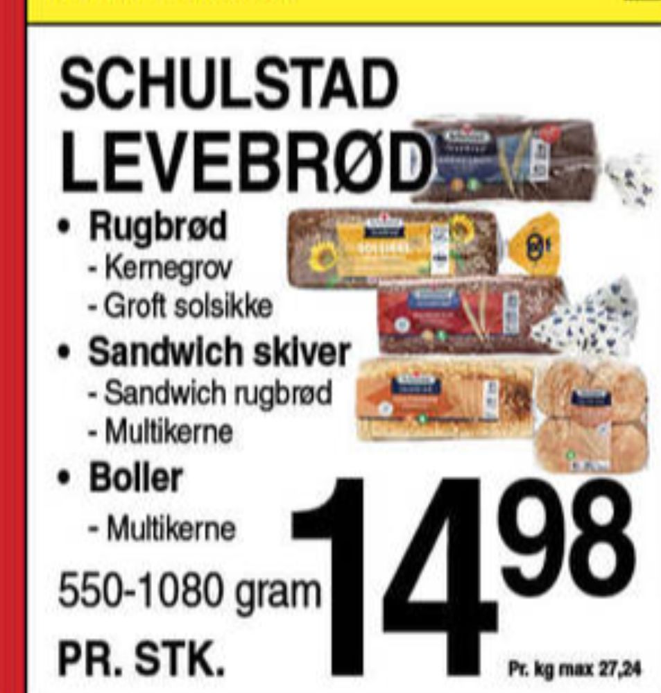 Schulstad Levebrød, Multikerneboller