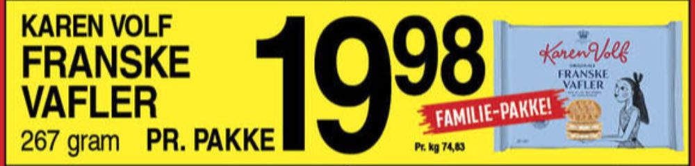 Karen Volf, Franske Vafler