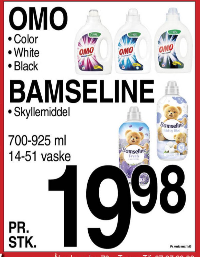 Bamseline, Skyllemiddel