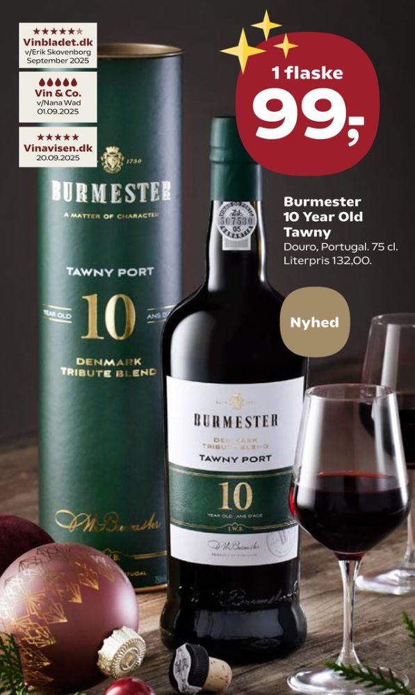 Burmester  10 YO Tawny, Portvin