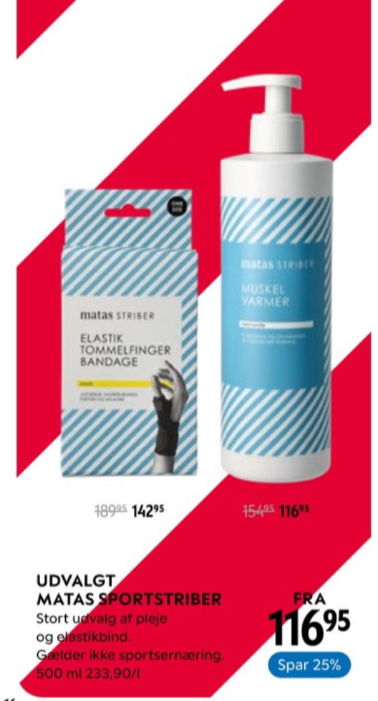 Matas Sports Care, Muskelvarmer