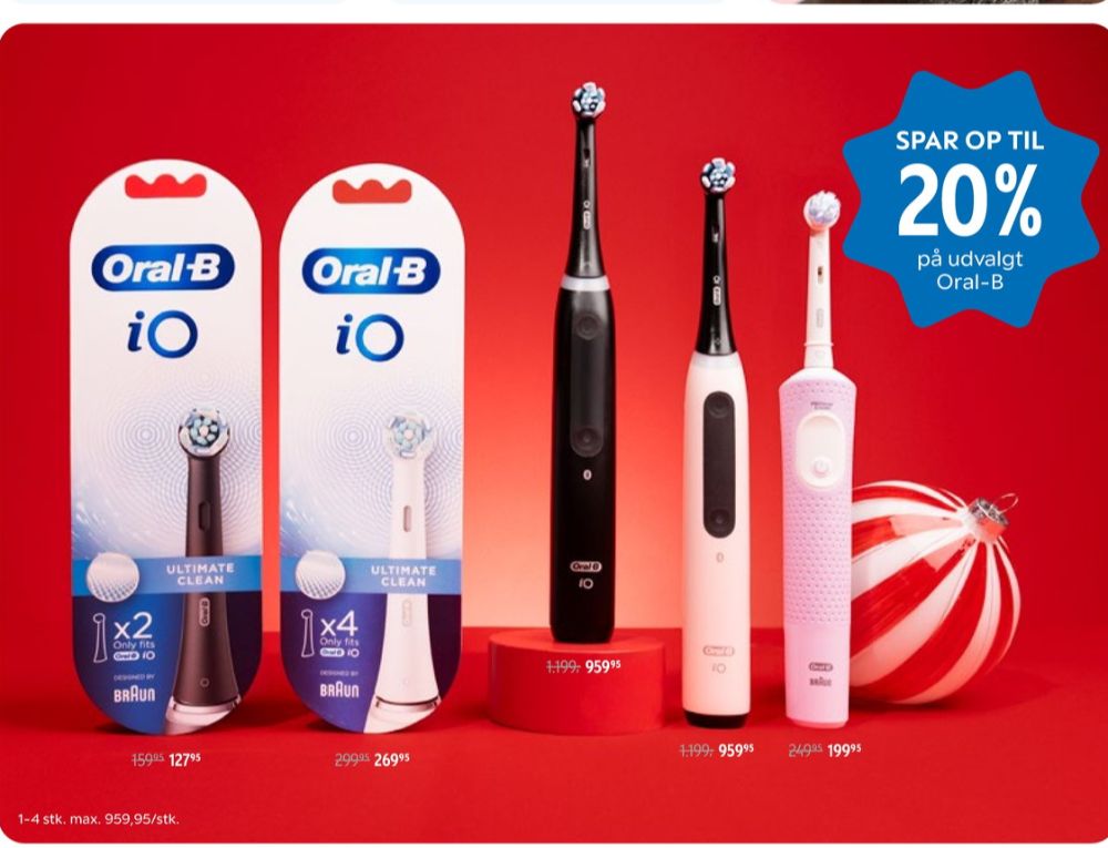 Braun Oral-B, Børstehoveder