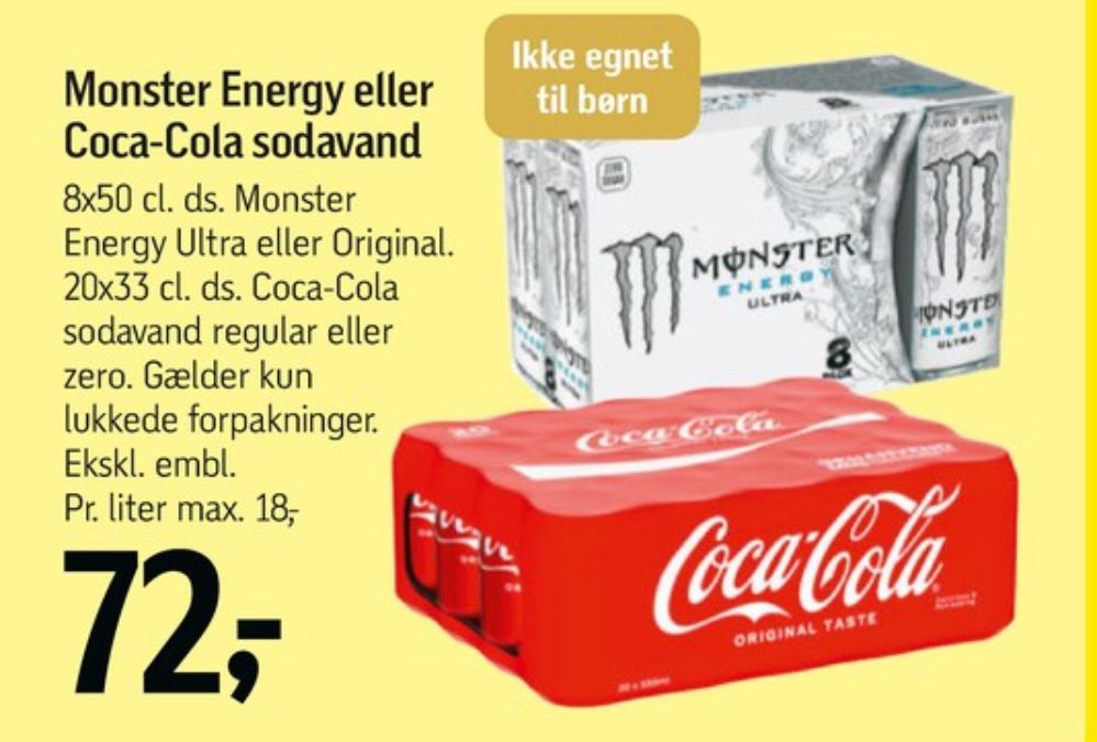 Monster Energy, Energidrik 8 pk.