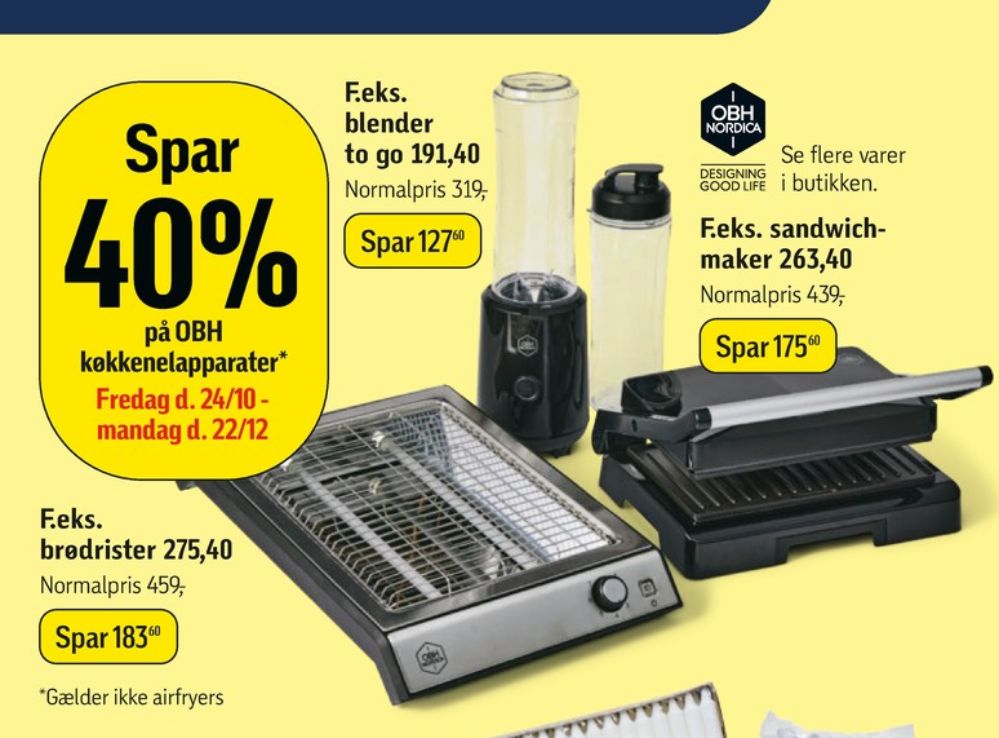 OBH Nordica, Sandwichtoaster