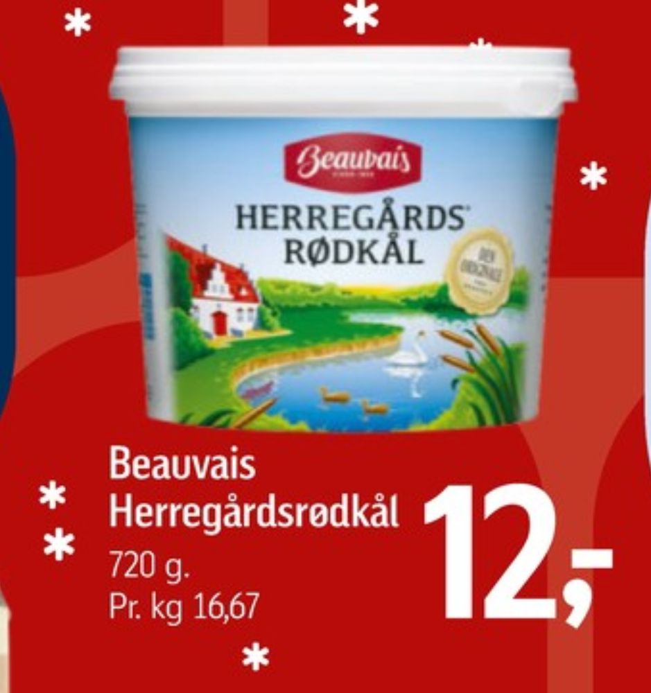 Beauvais, Rødkål-syltet