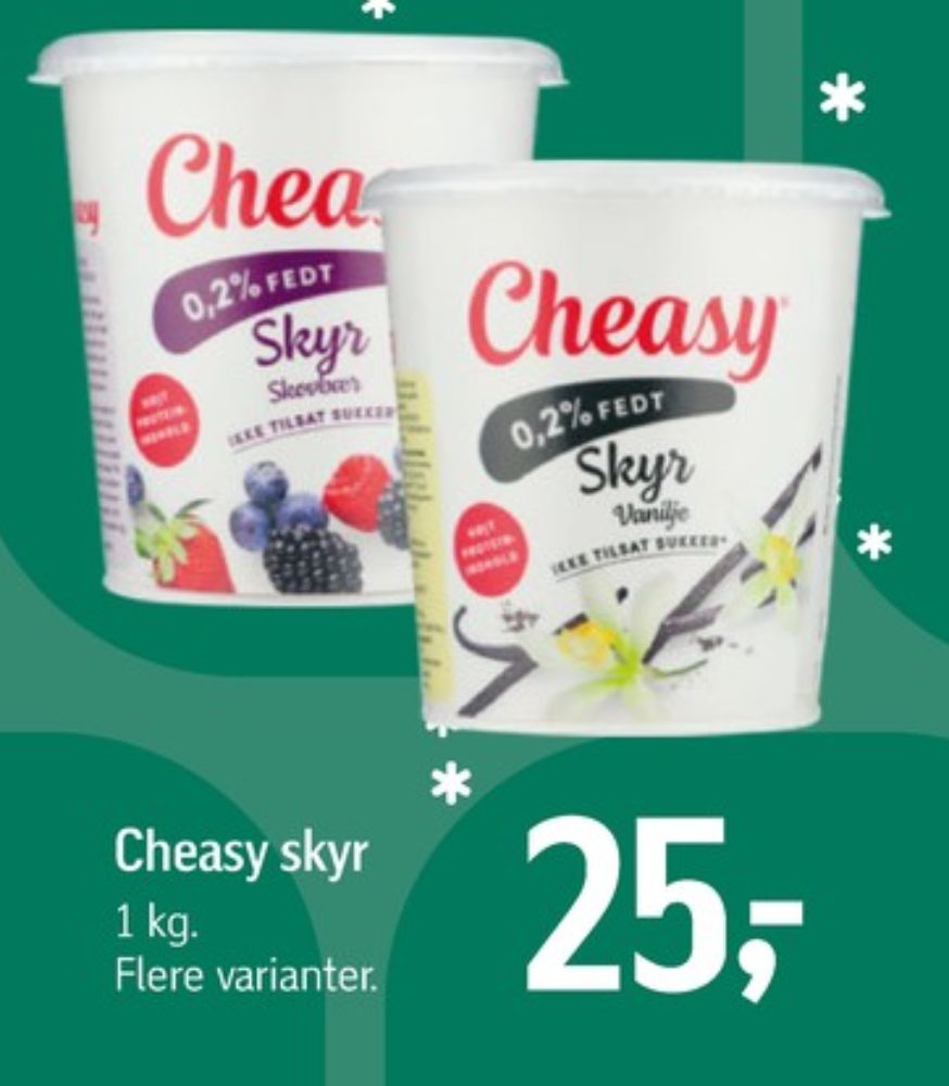 Cheasy, Vanilje Skyr 