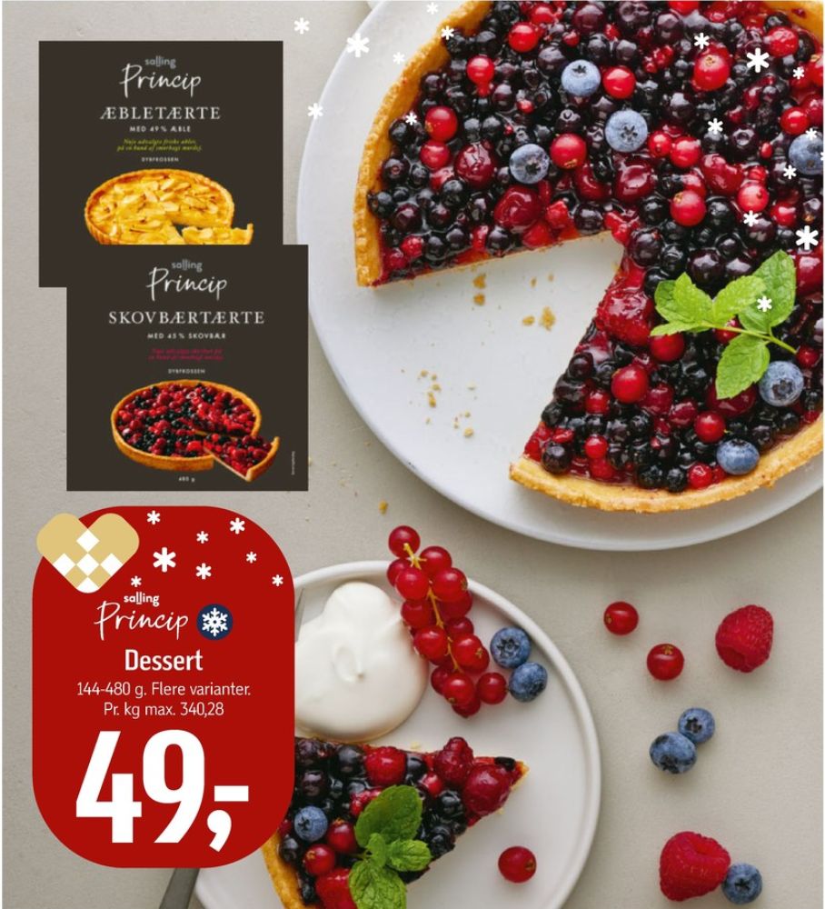 Salling Princip, Skovbærtærte