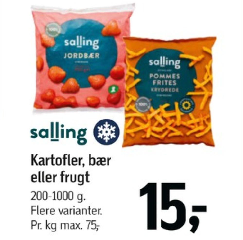 Salling, Pommes Frites Krydrede