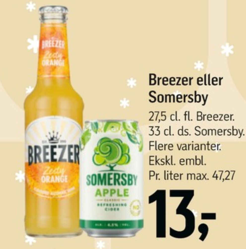 Bacardi Breezer, Zesty Orange RTD