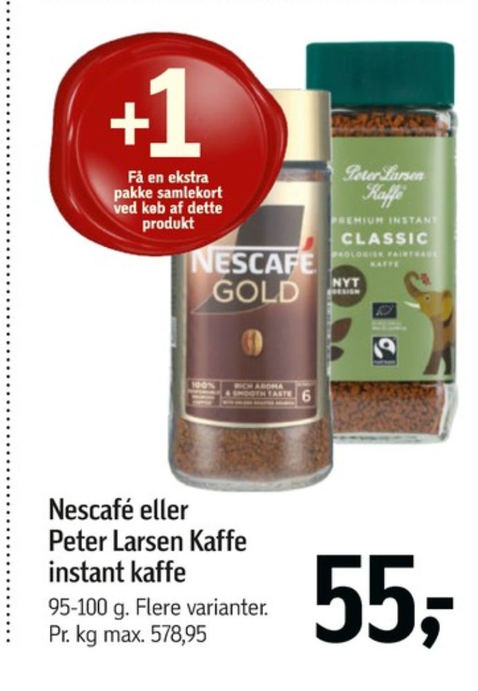 Nescafe Gold, Instant Kaffe