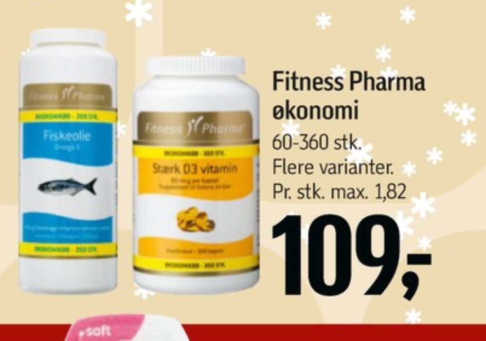 Fitness Pharma, Fiskeolie