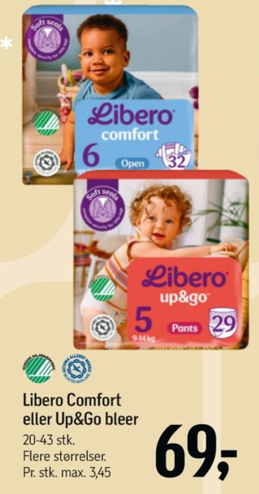 Libero Comfort, Bleer str 6 13-20 kg