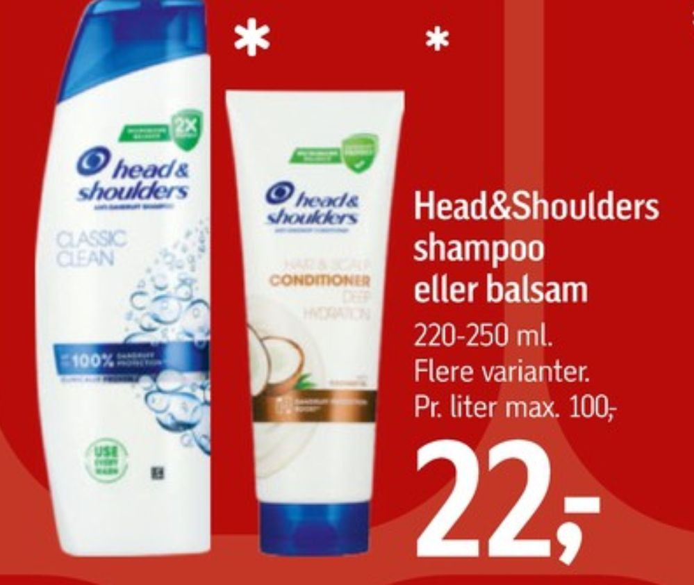 Head&Shoulders, Balsam