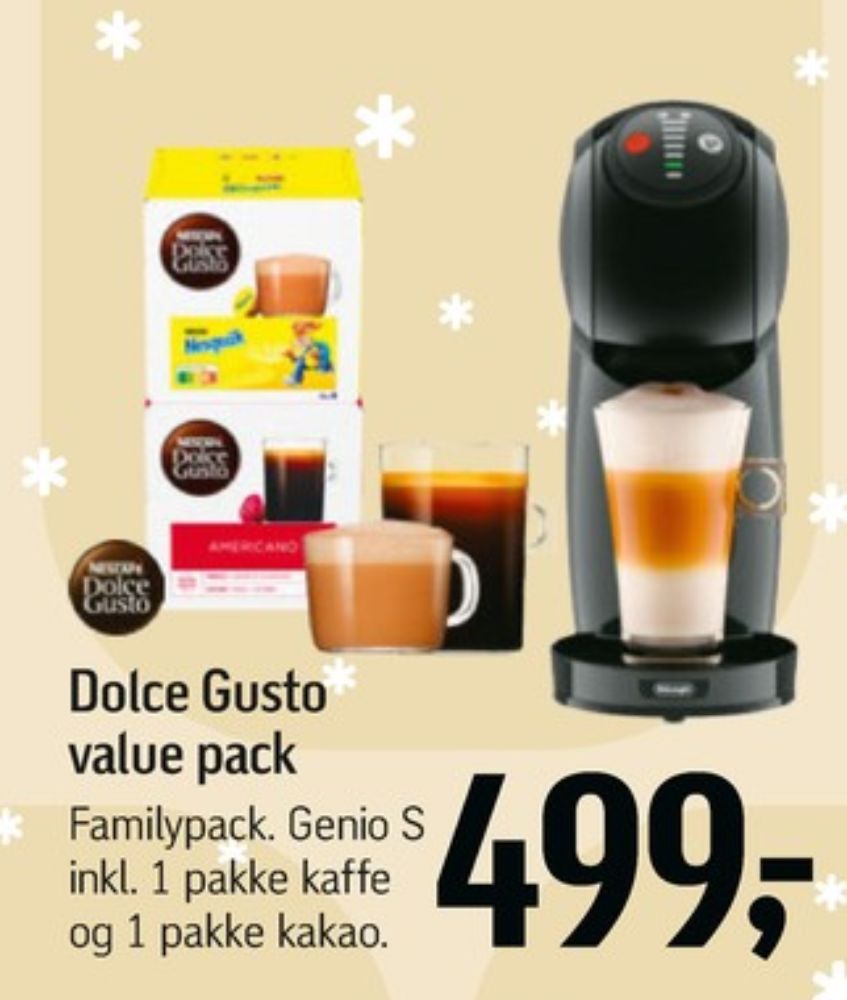 Nescafe Dolce Gusto, Kapselkaffemaskine