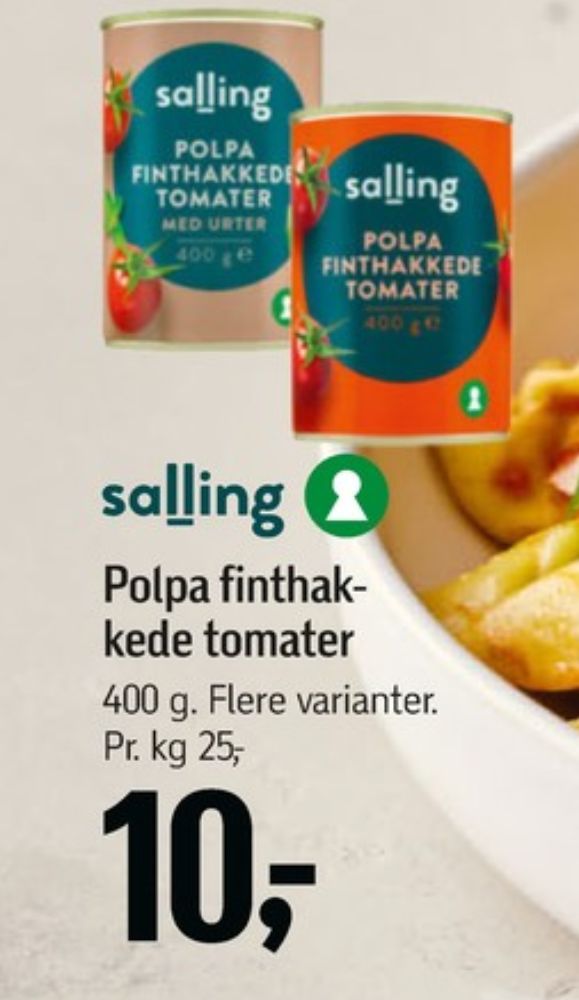 Salling, Tomater