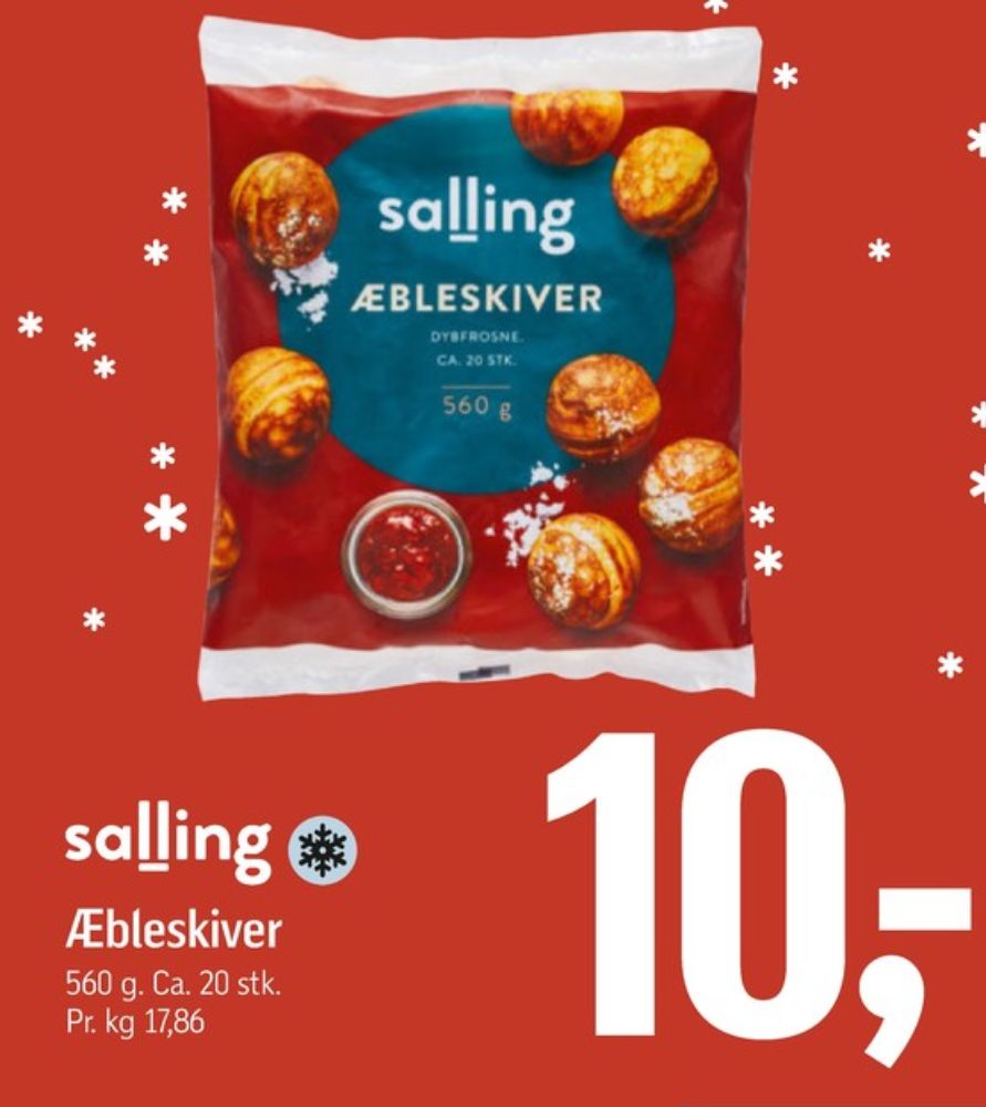 Salling, Æbleskiver