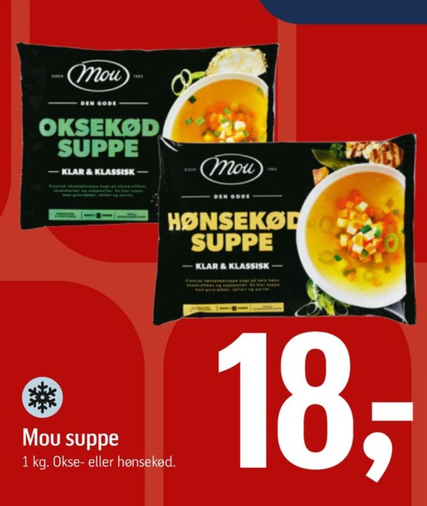 Mou Klar & Klassisk, Hønsekødssuppe