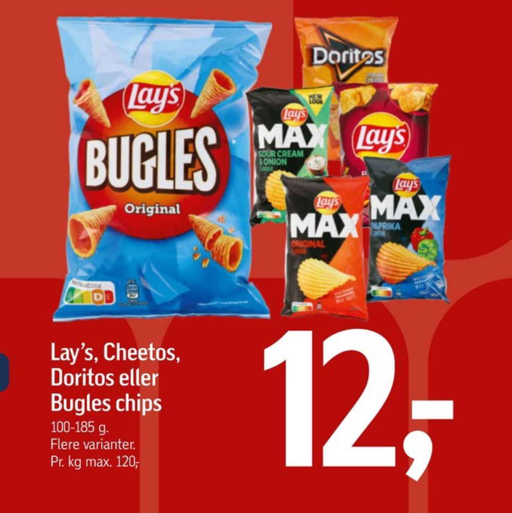 Lays Max, Sour Cream & Onion Chips