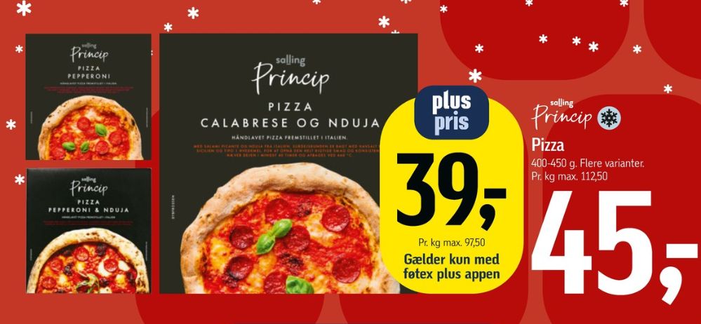 Salling Princip, Pepperoni Pizza