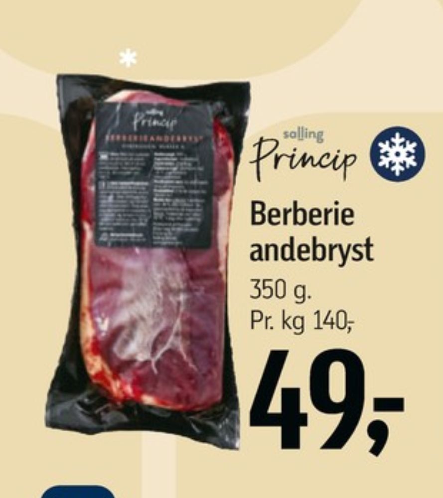 Salling Princip, Andebryst