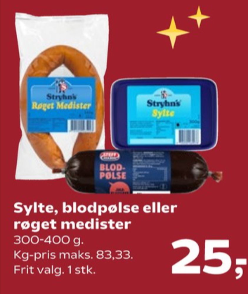 Stryhns, Røget Medister