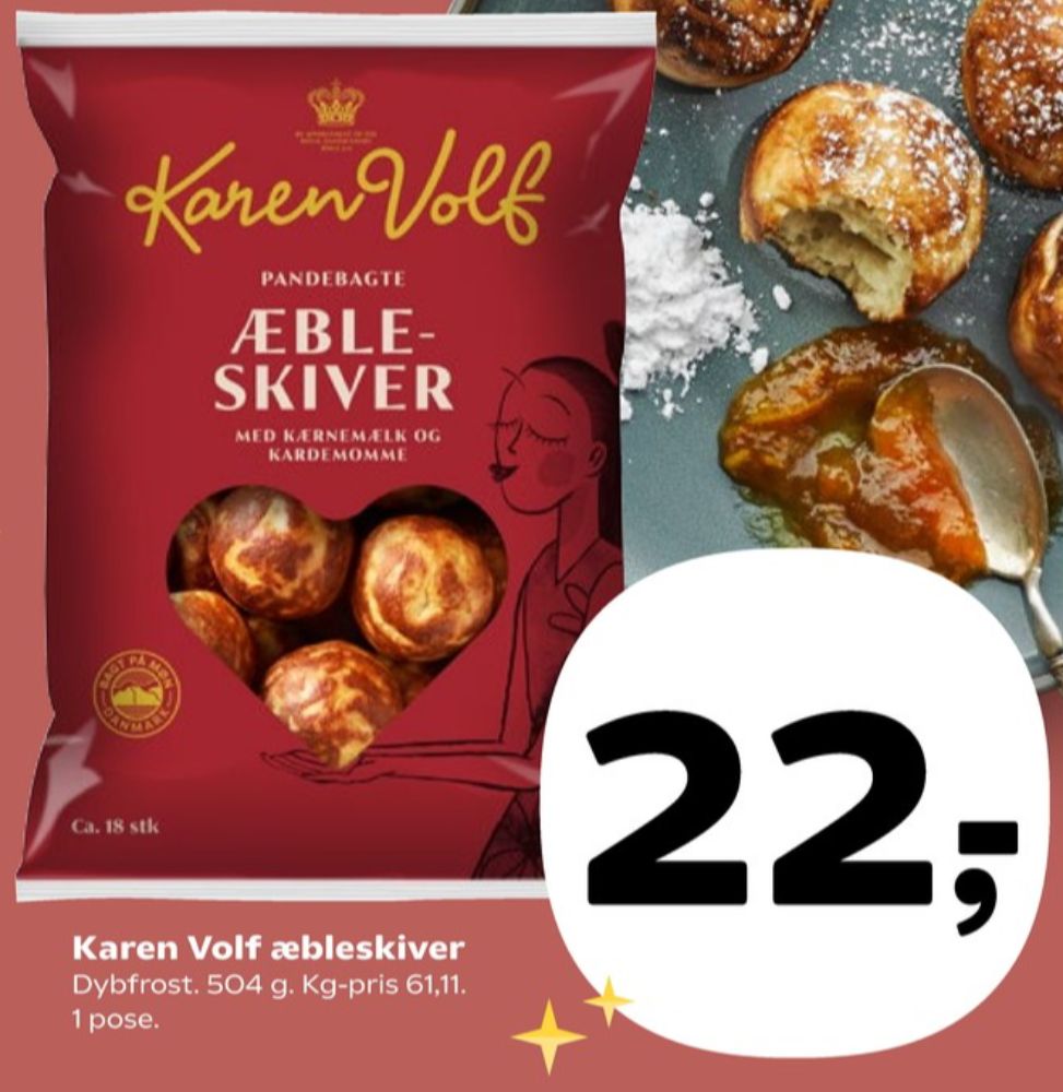 Karen Volf, Æbleskiver